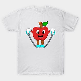 Apple at Fitness with Rope T-Shirt